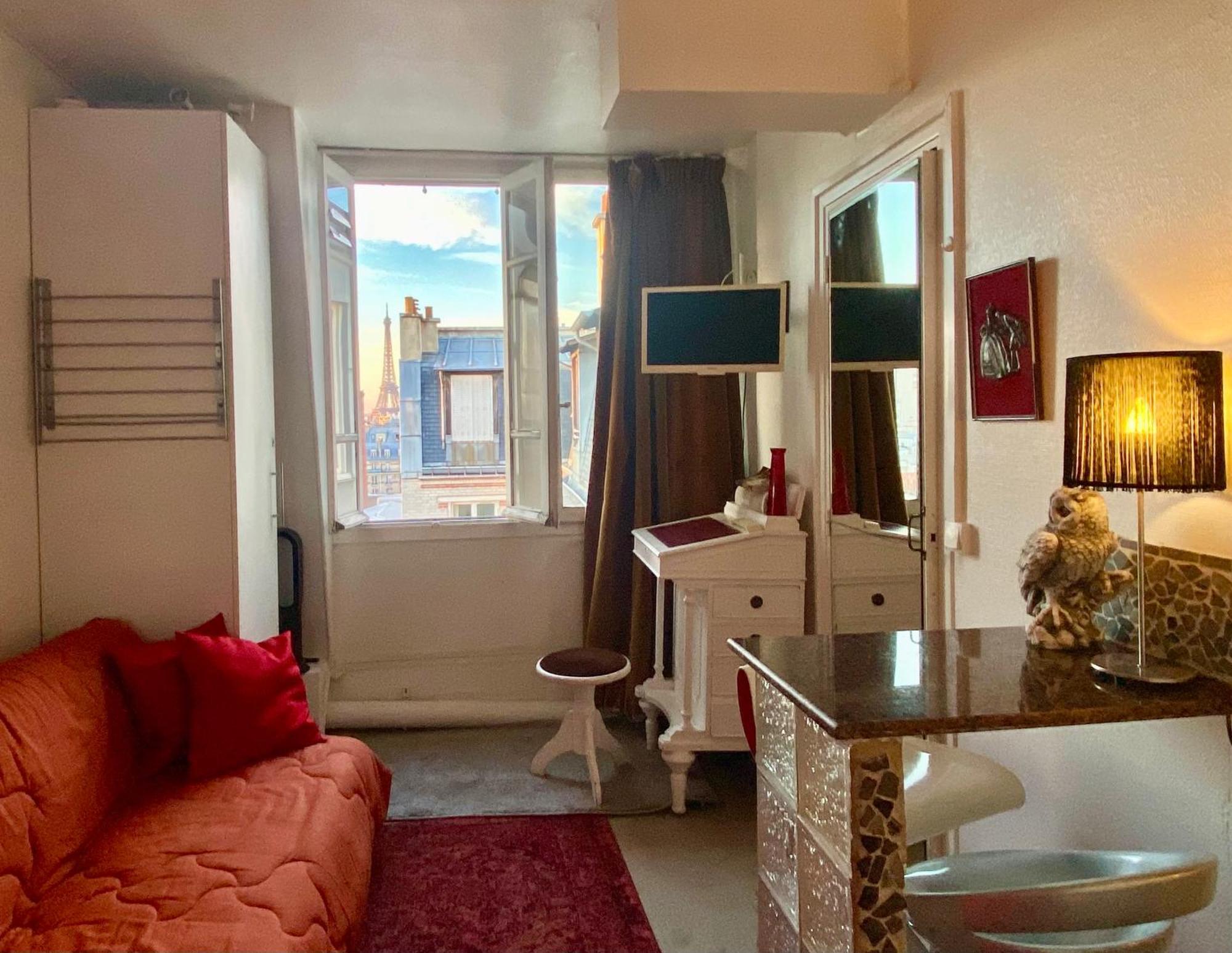 Studio Chic Paris Tour Eiffel Near Eiffel Tower 7Th Floor Extérieur photo